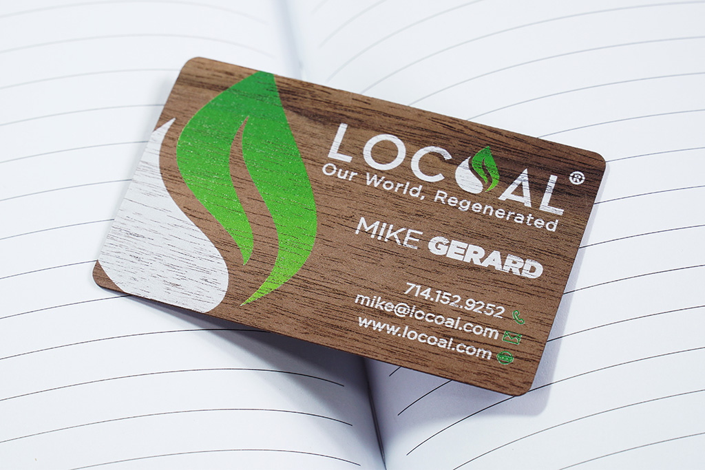 24 Hour Wood Business Cards 1