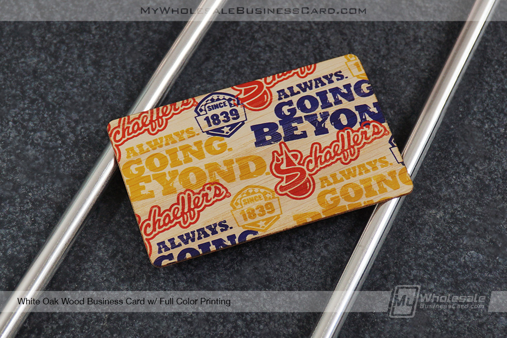 24 Hour Wood Business Cards 1
