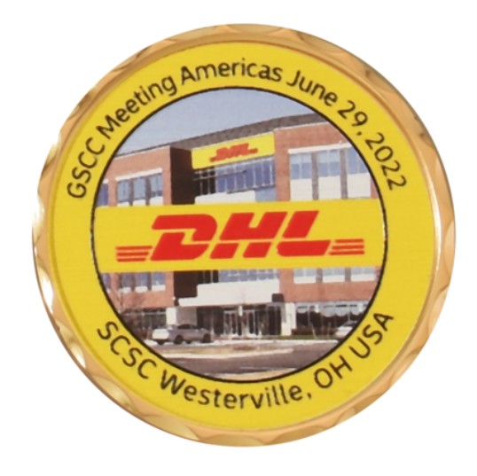 1¾" Challenge Coin - Decorated in USA 1
