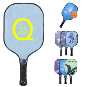 Glass Fibre Pickleball Paddle Set (15.5" X 7.9") 1 Glass Fibre Pickleball Paddle Set (15.5" X 7.9") 1