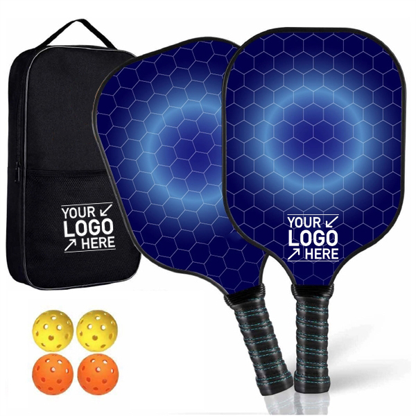 Fiberglass Pickleball Paddle Set for Customized Play Experience 1