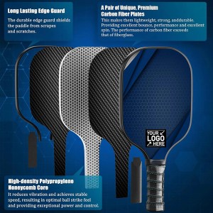 Carbon Fiber Pickleball Paddle Set 1 Carbon Fiber Pickleball Paddle Set 1
