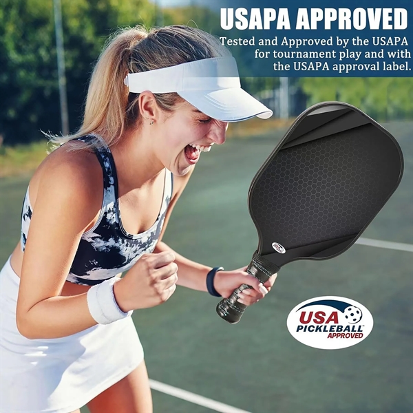 Carbon Fiber Pickleball Paddle Set 1