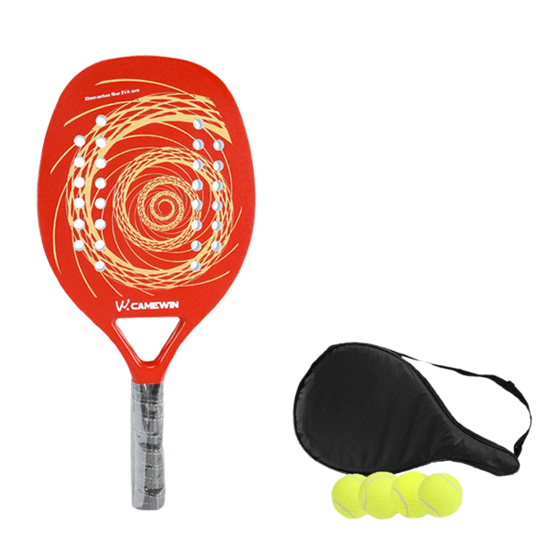 Carbon Fiber Pickleball Paddles W/ Carrying Bag 1