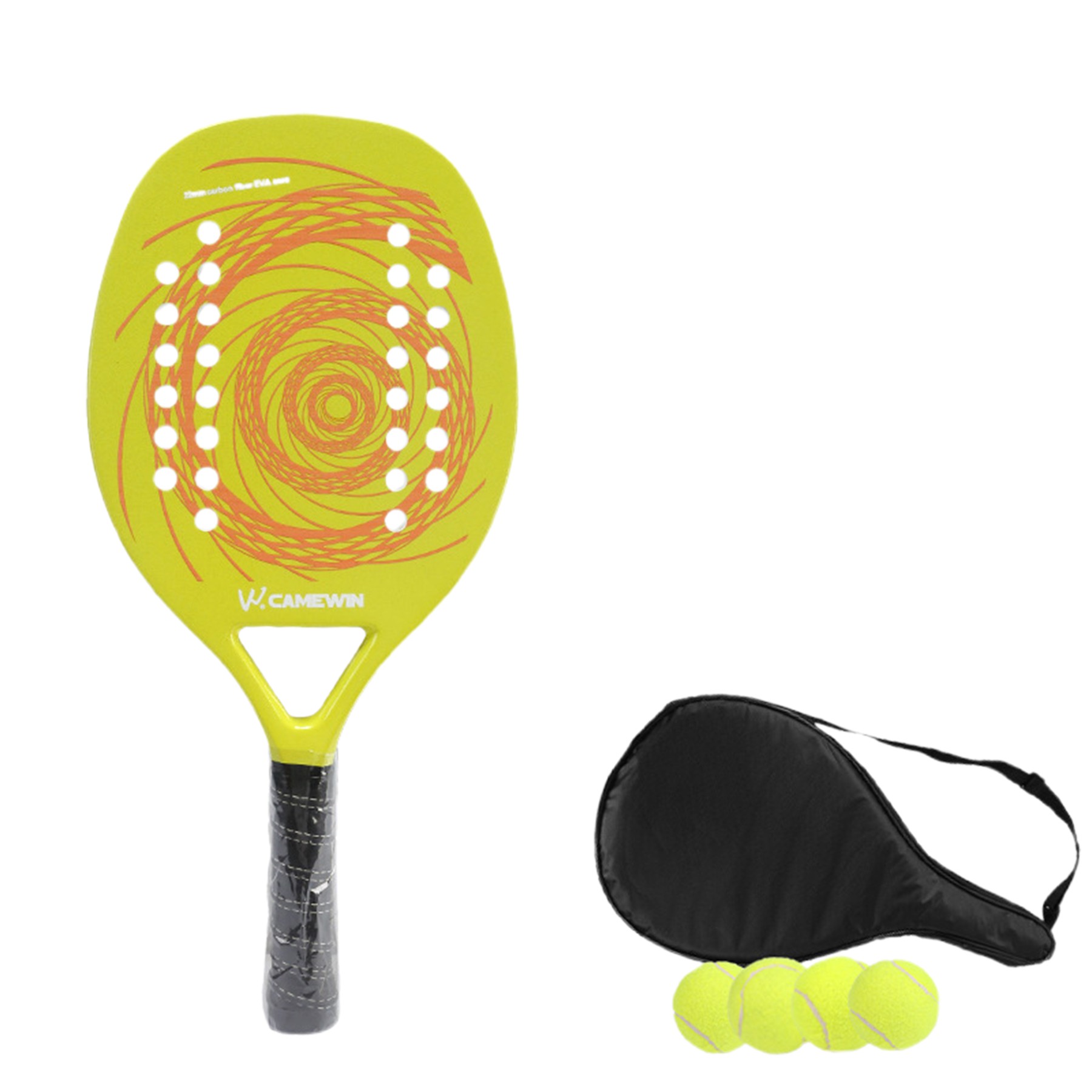 Carbon Fiber Pickleball Paddles W/ Carrying Bag 1