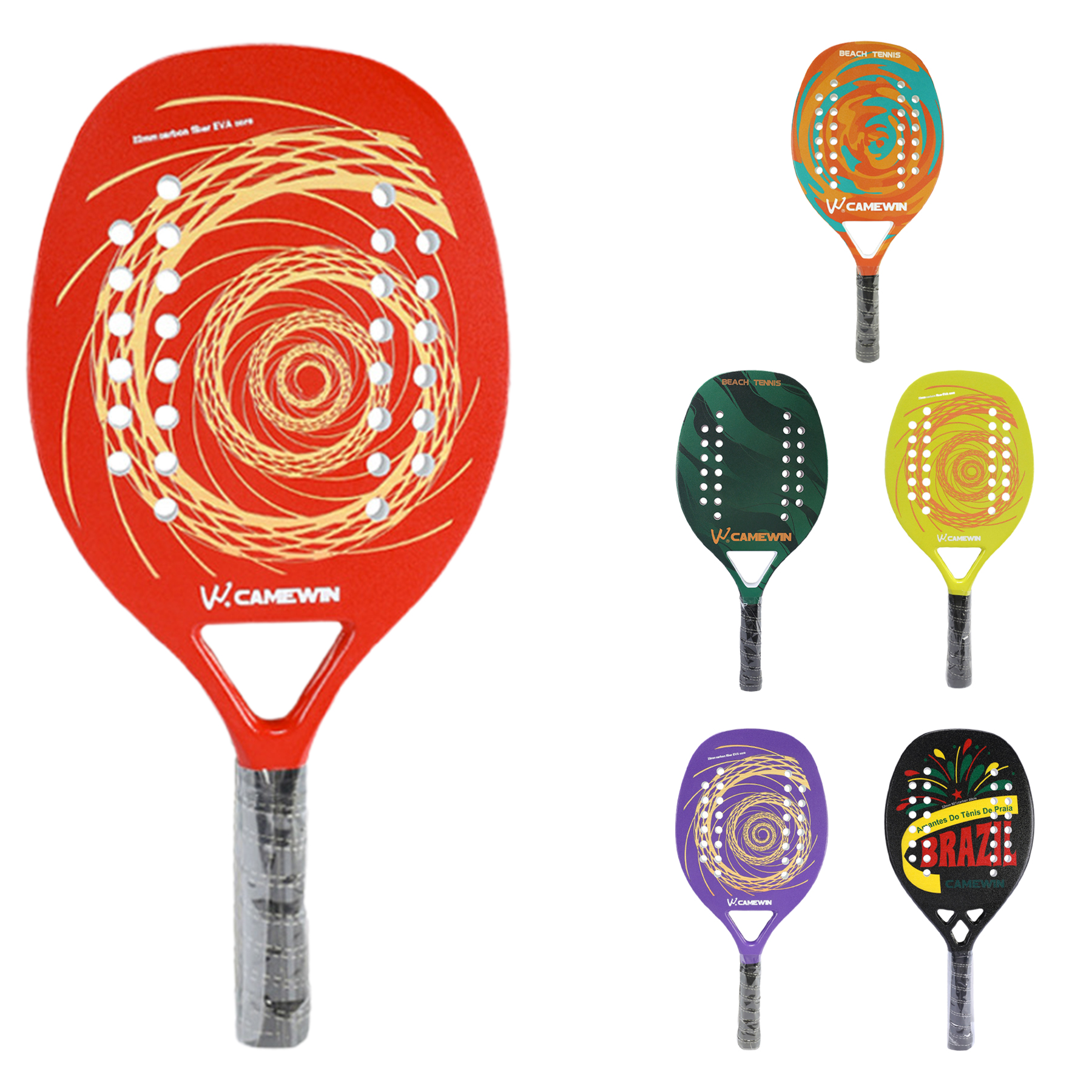 Carbon Fiber Pickleball Paddles W/ Carrying Bag 1