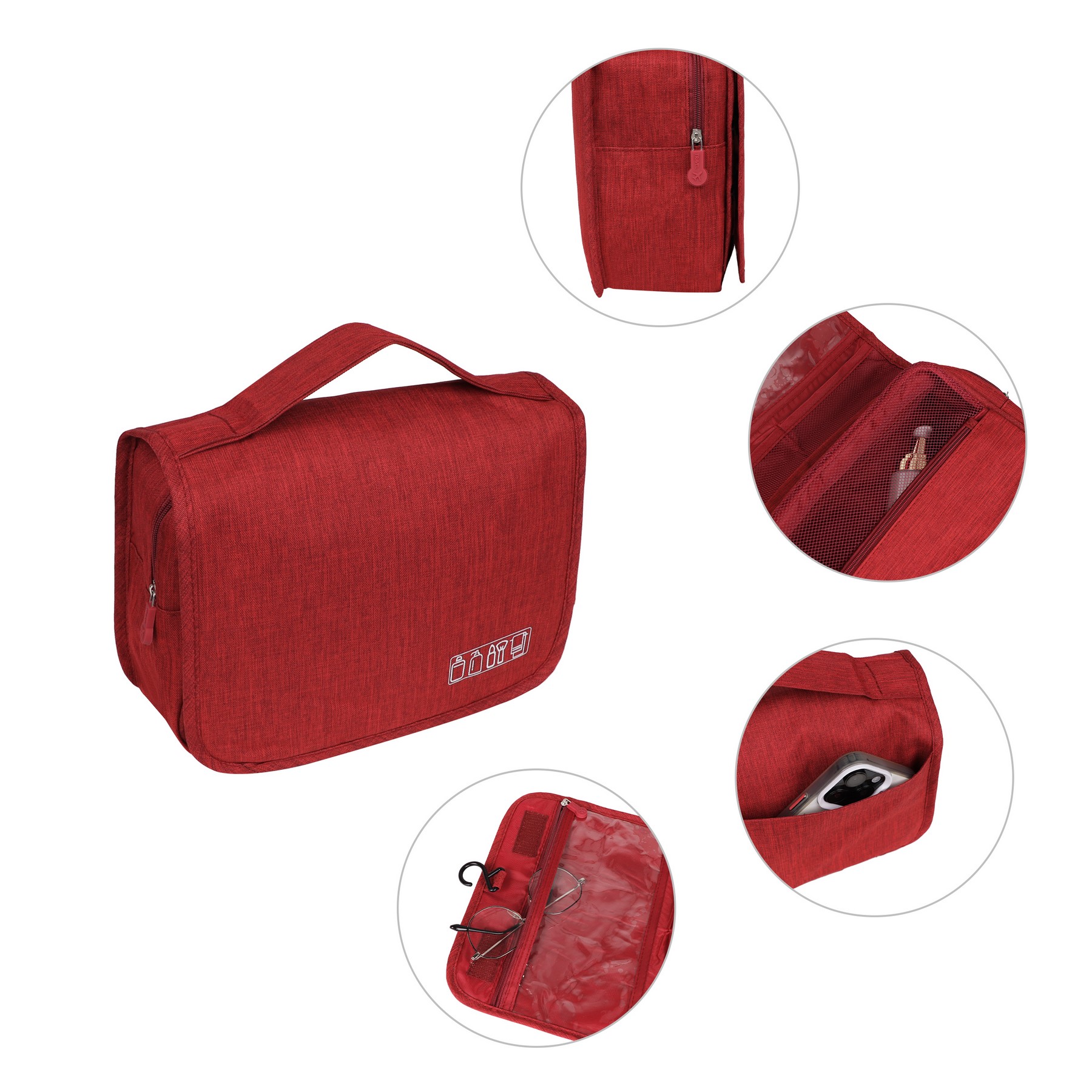 PU Leather Travel Toiletry Bag 1