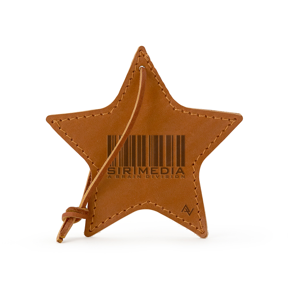 Stella Leather Star Ornament 1