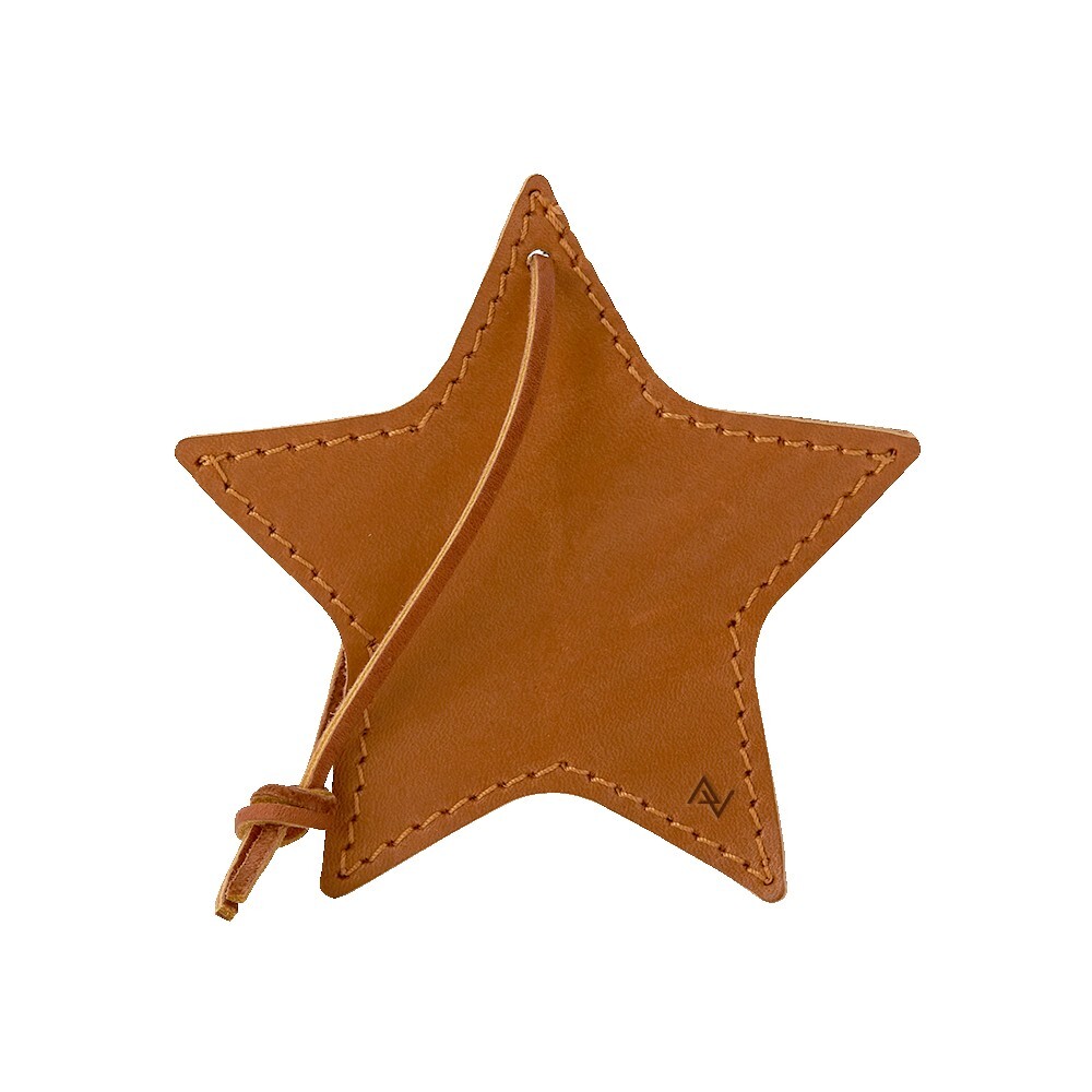 Stella Leather Star Ornament 1