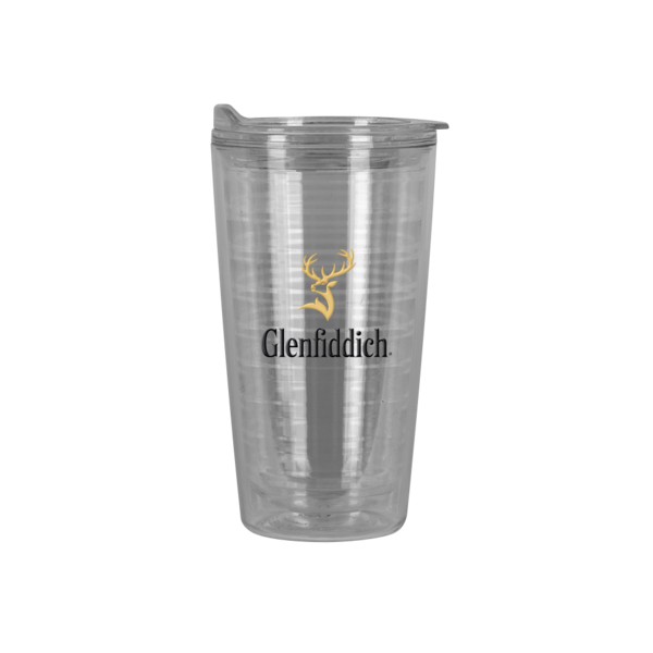 KALAHARI 16 oz. Double Wall Tritan™ Verano Tumbler with Clear Lid 1