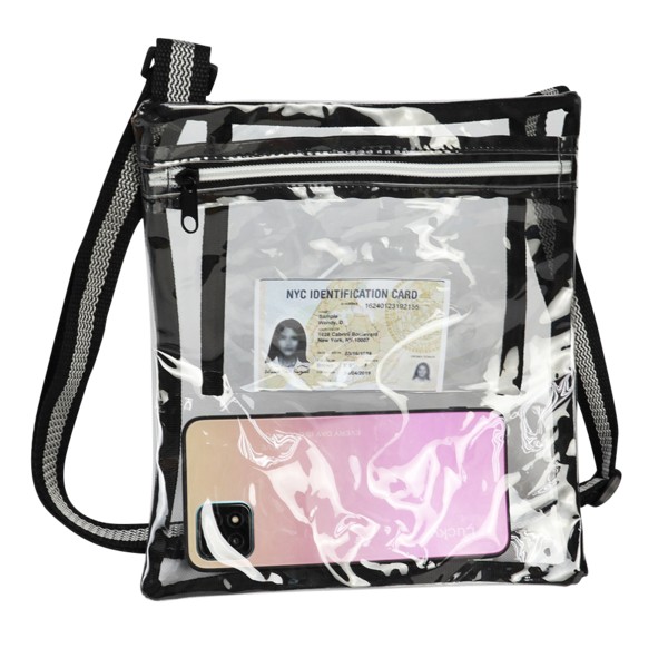 Seattle Clear Crossbody Bag 1
