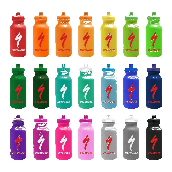 Road Rebel 20oz Bike Bottle - Colors w/Push-Pull Lid 1