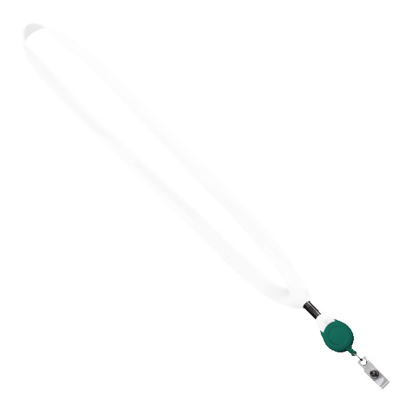 5/8" Dye-Sublimated Lanyard w/ Retractable Badge Reel 1