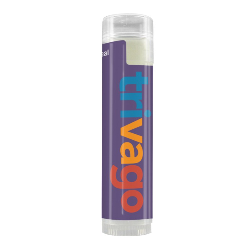 Custom SPF 15 Lip Balm in Clear Tube & White Label 1 Custom SPF 15 Lip Balm in Clear Tube & White Label 1