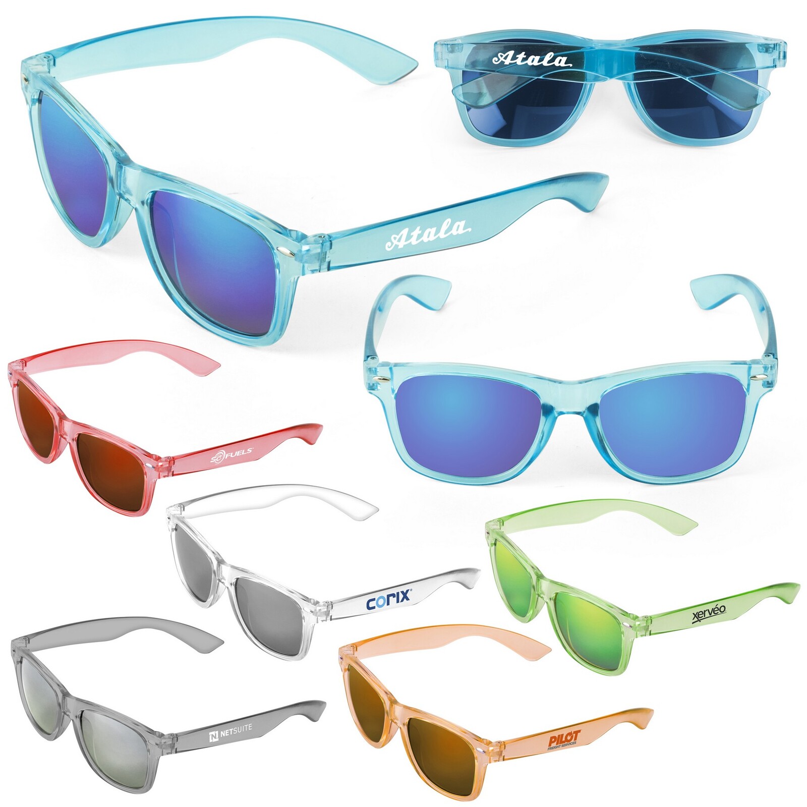 Waikiki Mirrored Tonal Sunglasses 1