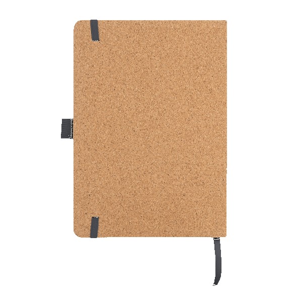 Hickory Cork & Recycled PU Notebook 1