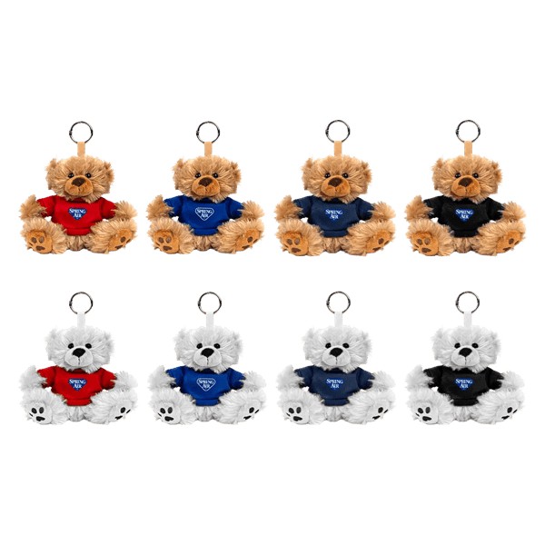 Paws 5" Teddy Bear with Keyring 1 Paws 5" Teddy Bear with Keyring 1