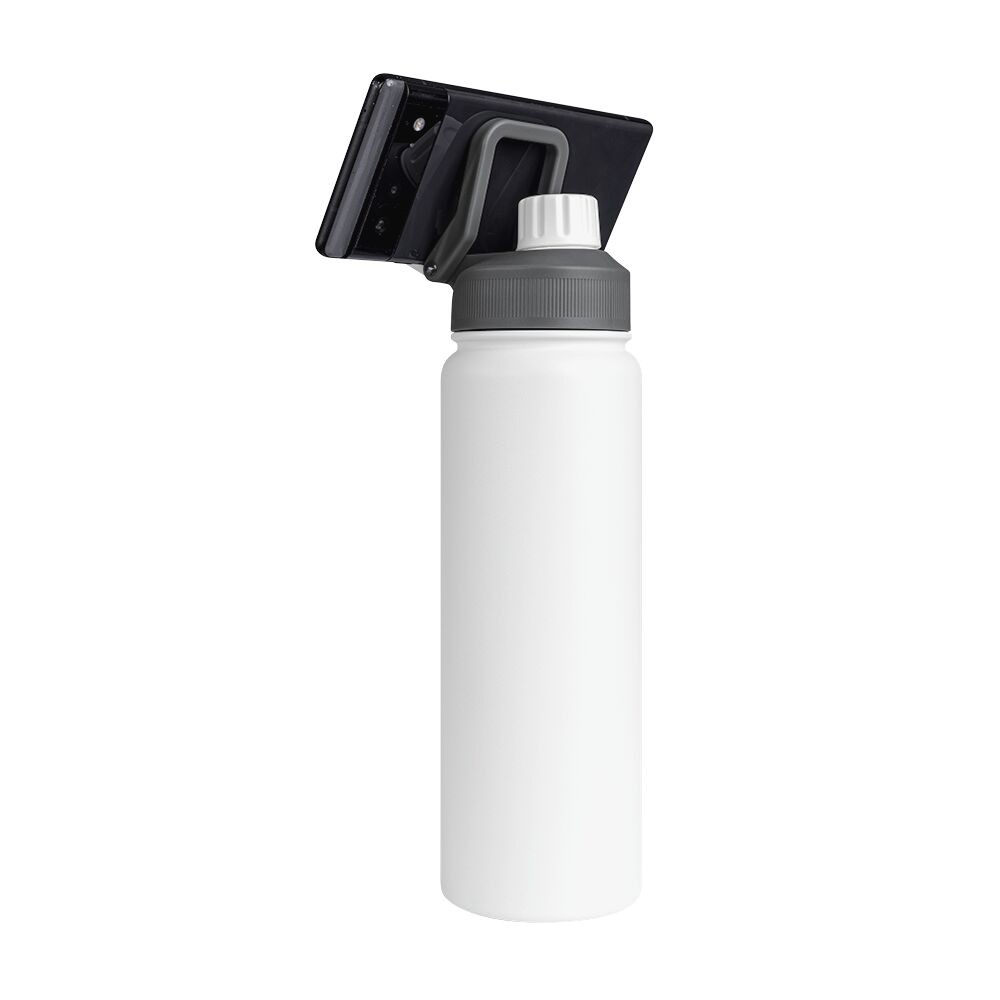 Sip & Scroll 25 oz Vacuum Water Bottle with Phone Holder 1