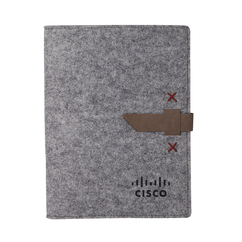 Boxelder Felt Padfolio 1