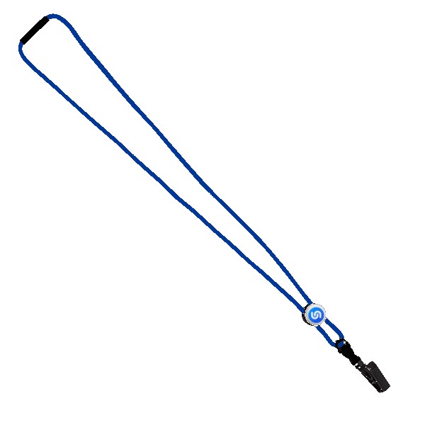 3/16" Nylon Cord Lanyard with Snap-Buckle Release, Standard O-Ring & Slider 1