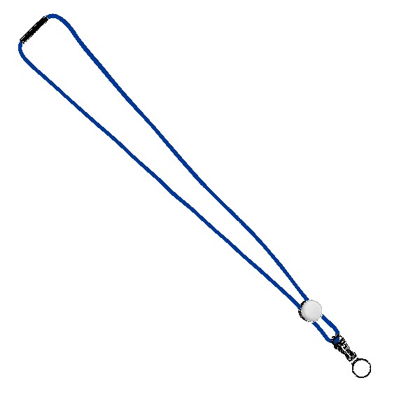 3/16" Nylon Cord Lanyard with Snap-Buckle Release, Standard O-Ring & Slider 1