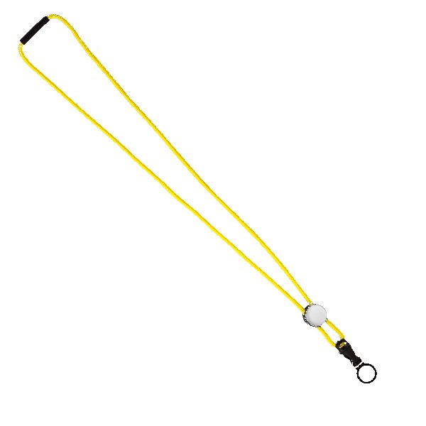 3/16" Nylon Cord Lanyard with Snap-Buckle Release, Standard O-Ring & Slider 1