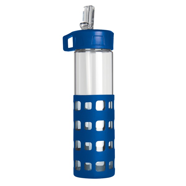Sip-N-Go Glass Water Bottle - 20 Oz. 1