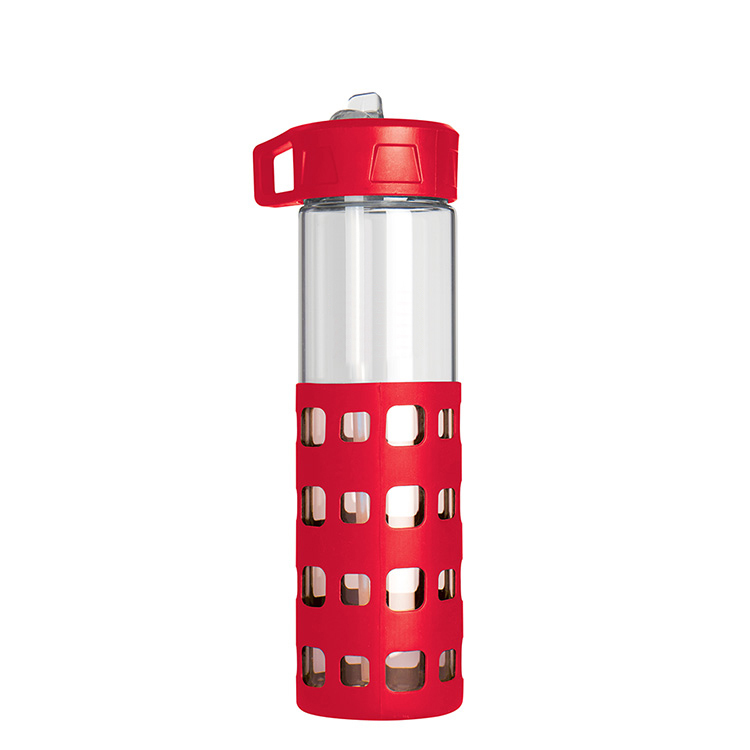 Sip-N-Go Glass Water Bottle - 20 Oz. 1