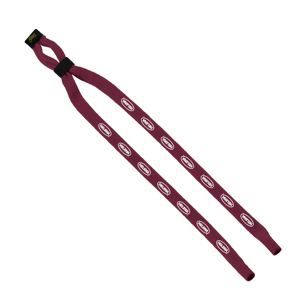 1/2" Double-Thick Cotton Trade Show Lanyard with Plastic Option Y Converter 1