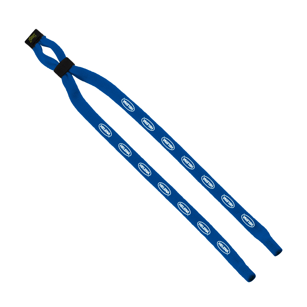 1/2" Double-Thick Cotton Trade Show Lanyard with Plastic Option Y Converter 1