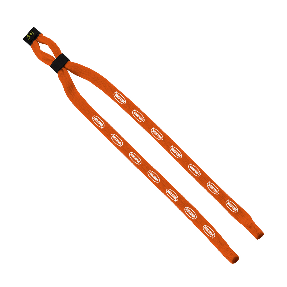 1/2" Double-Thick Cotton Trade Show Lanyard with Plastic Option Y Converter 1