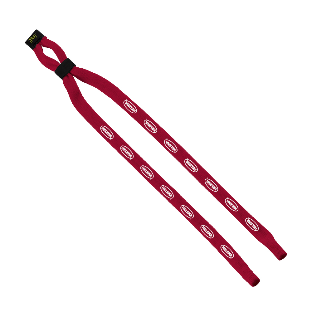 1/2" Double-Thick Cotton Trade Show Lanyard with Plastic Option Y Converter 1