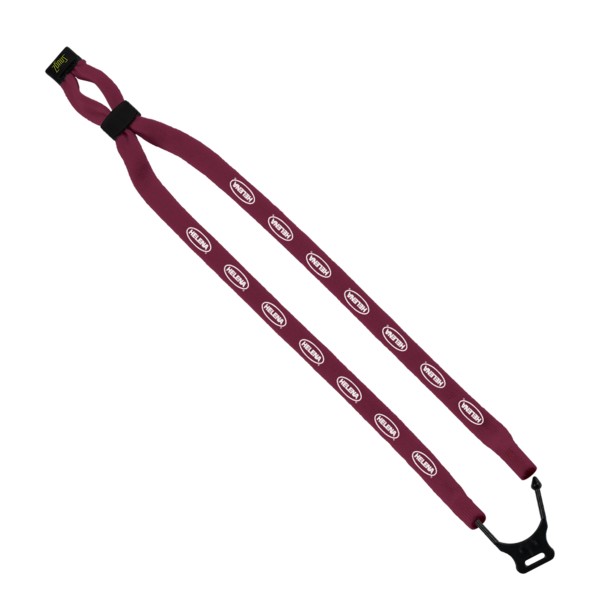 1/2" Double-Thick Cotton Trade Show Lanyard with Plastic Option Y Converter 1