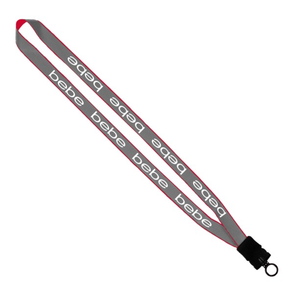 3/4" Reflective Lanyard with Buckle Release 1