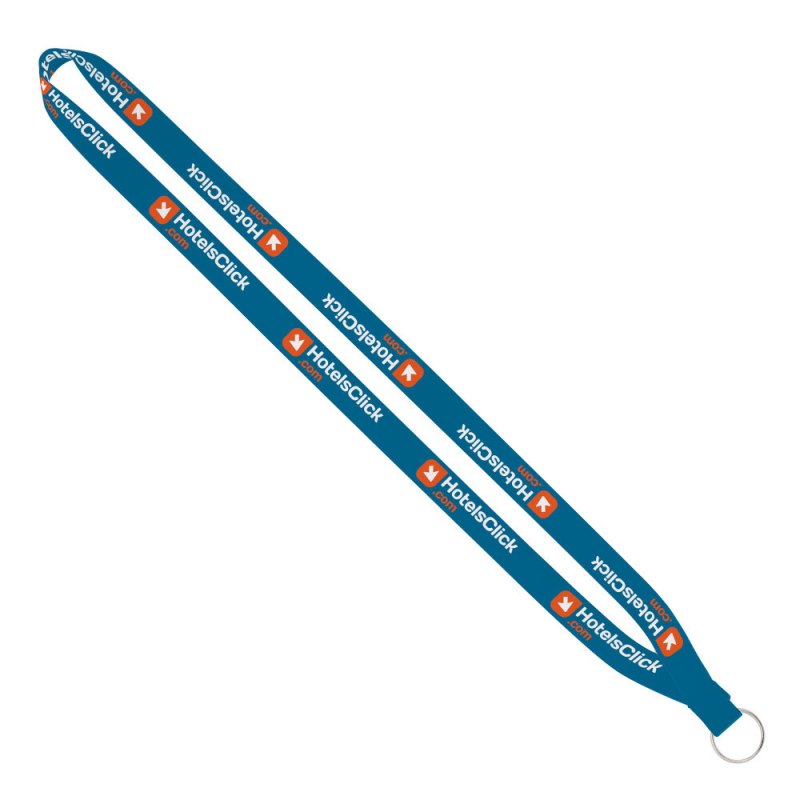 IMPORT Rush 5/8" Dye-Sublimated Lanyard with Sewn Silver Metal Split-Ring 1 IMPORT Rush 5/8" Dye-Sublimated Lanyard with Sewn Silver Metal Split-Ring 1