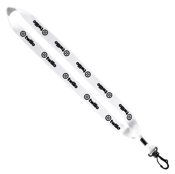 3/4" Polyester Lanyard with Swivel Snap Hook 1