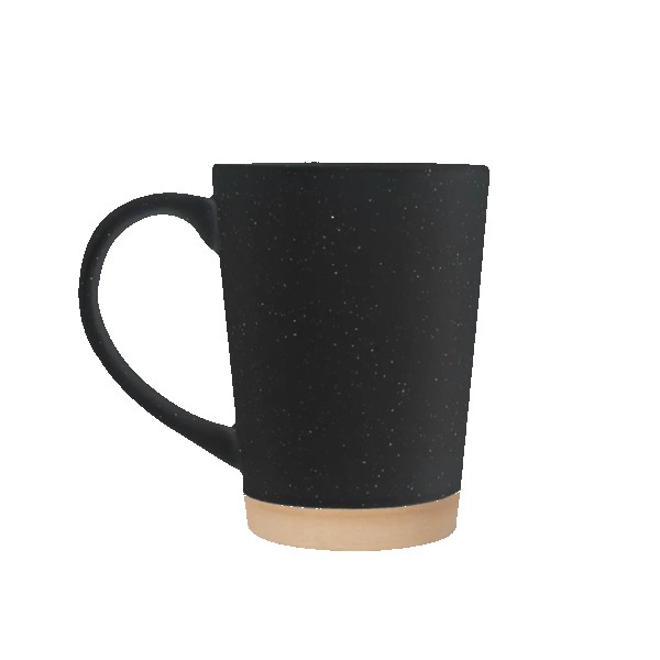 Toledo 15oz Speckle Latte Mug with Natural Bottom 1