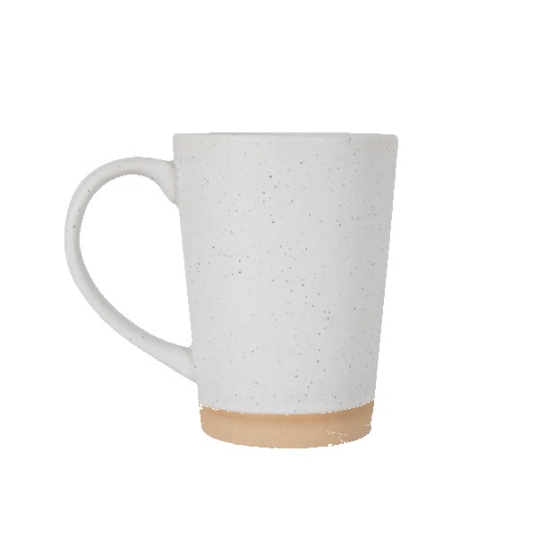 Toledo 15oz Speckle Latte Mug with Natural Bottom 1