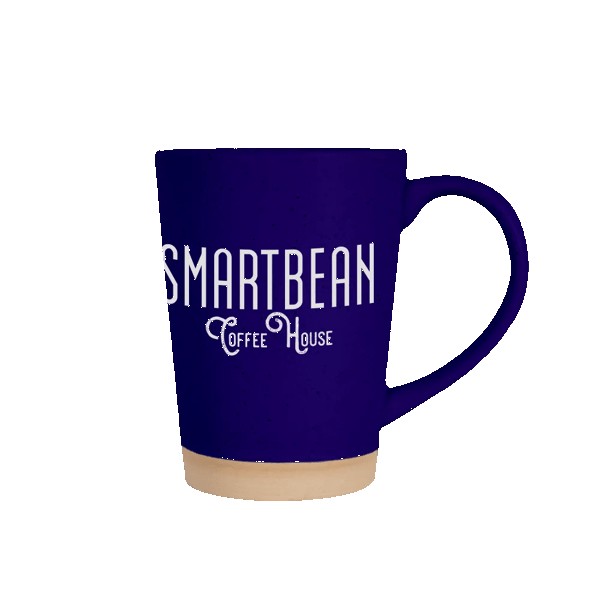 Toledo 15oz Speckle Latte Mug with Natural Bottom 1