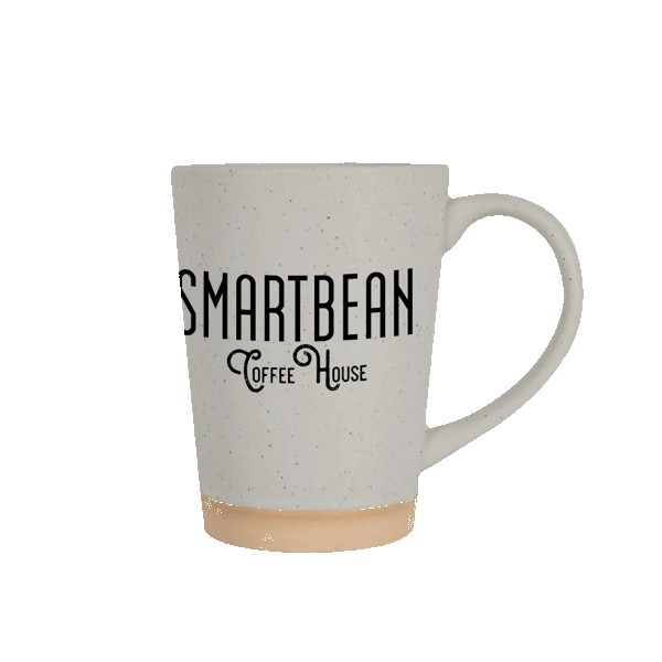 Toledo 15oz Speckle Latte Mug with Natural Bottom 1