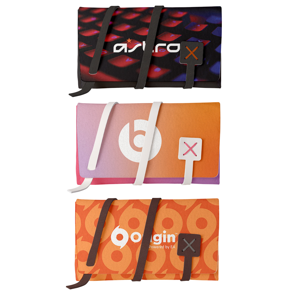Williamson Dye-Sublimated Felt Cord Organizer 1