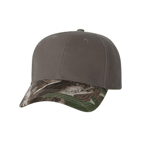 Kati LC25 Structured Solid Crown Camouflage Cap 1