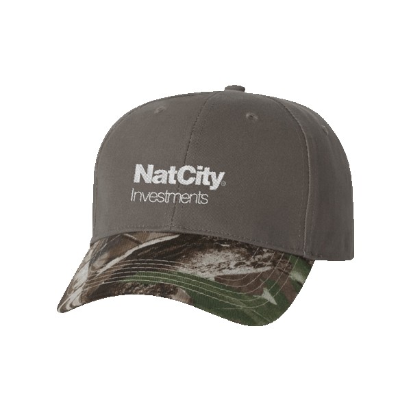 Kati LC25 Structured Solid Crown Camouflage Cap 1