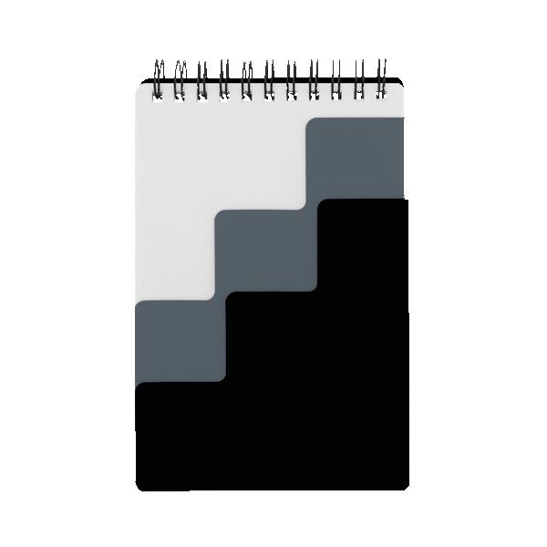 Steps Notebook with Recycled Cover and FSC-Certified Pages 1