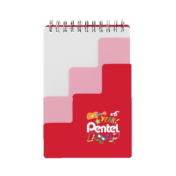 Steps Notebook with Recycled Cover and FSC-Certified Pages 1