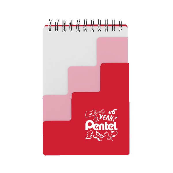 Steps Notebook with Recycled Cover and FSC-Certified Pages 1