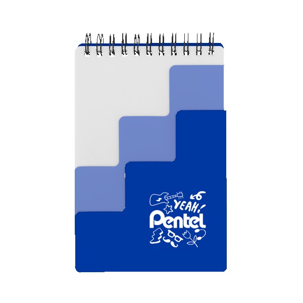Steps Notebook with Recycled Cover and FSC-Certified Pages 1