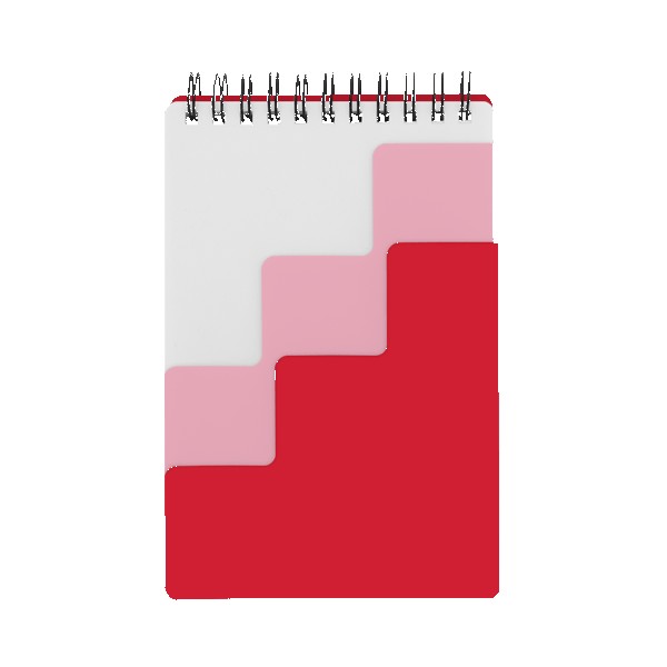 Steps Notebook with Recycled Cover and FSC-Certified Pages 1