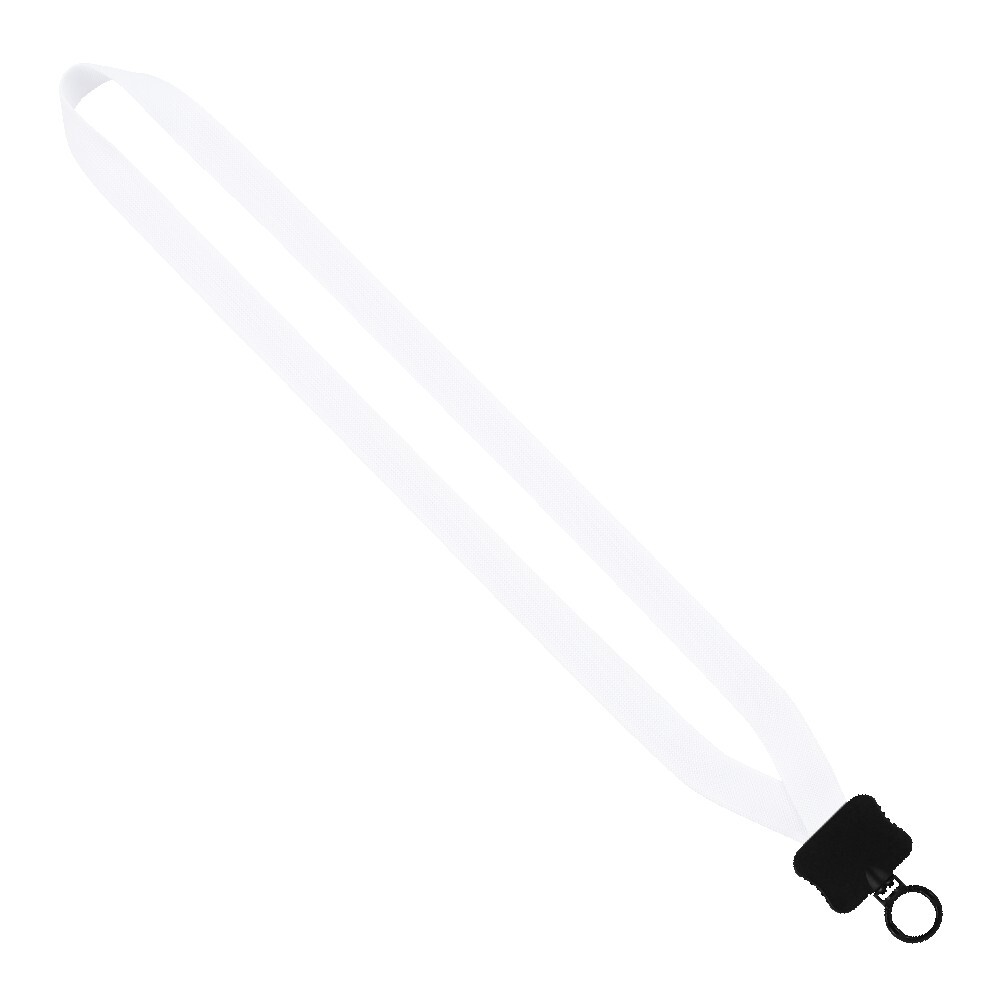 5/8" Tubular Lanyard with Plastic Clamshell & O-Ring 1