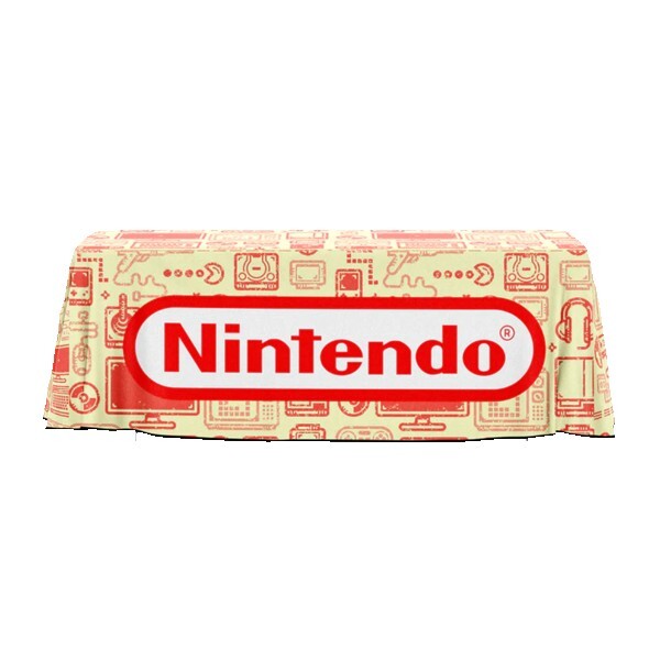 IMPORT 6%27 Full Color Drape Table Throw 1 IMPORT 6%27 Full Color Drape Table Throw 1